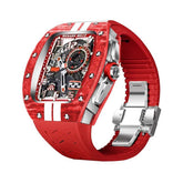 Quarzfasergehäuse Richard RM Style Tonnenförmiges Armband und Gehäuse-Set