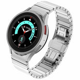 Stainless Steel Strap for Samsung Galaxy Watch 6/5/4 – Butterfly Clasp