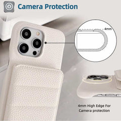 Down Jacket Wallet Card Holder Phone Case with Lanyard for iPhone 11 Series Down Jacket Wallet Card Holder Phone Case with Lanyard for iPhone 11 Series