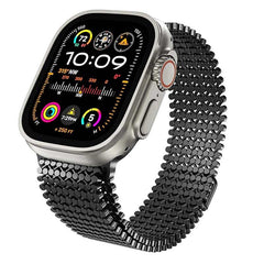 Stainless Steel Magnetic Mesh Watch Band