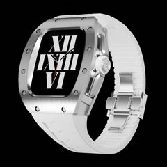 Titanium Barrel-Shaped Men's New Richard Miller RM Series Case and Band Set