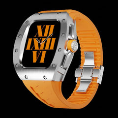 Titanium Barrel-Shaped Men's New Richard Miller RM Series Case and Band Set