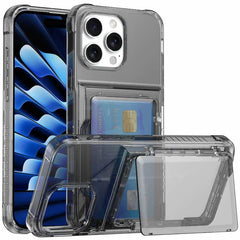 Transparent Card Holder Phone Case for iPhone 11 Series