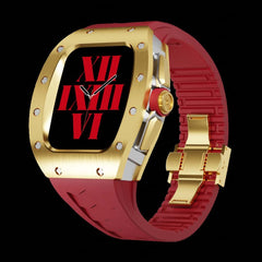 Titanium Barrel-Shaped Men's New Richard Miller RM Series Case and Band Set