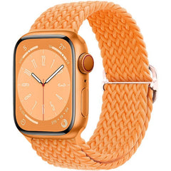 Nylon Metal Clasp Adjustable Woven Watch Band