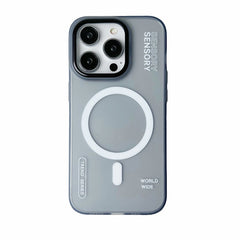 Frosted Silicone Magnetic Case for iPhone 16 Series