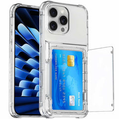 Transparent Card Holder Phone Case for iPhone 11 Series