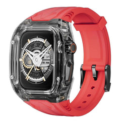 Richard Mille Style Transparent Protective Case and Band Combo