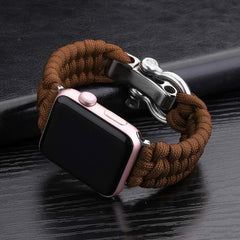 Outdoor Paracord Nylon Braided Watch Band