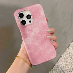 Denim Texture Leather Phone Case for iPhone 12 Series