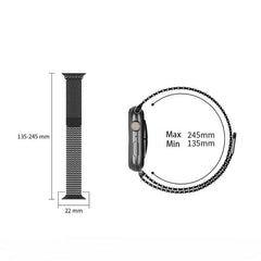 Stainless Steel Magnetic Mesh Watch Band