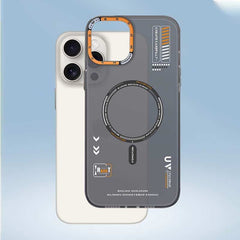 Translucent Silicone Magnetic Case for iPhone 16 Series