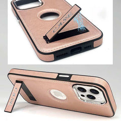 Leather Stand Protective Phone Case for iPhone 14 Series