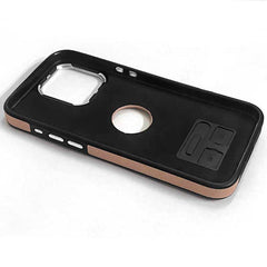 Leather Stand Protective Phone Case for iPhone 12 Series