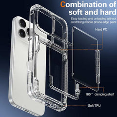 Transparent Card Holder Phone Case for iPhone 11 Series